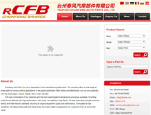 Tablet Screenshot of cfbrake.com
